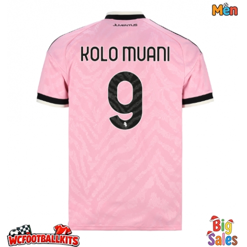 Juventus Randal Kolo Muani #9 Replica Away Stadium Shirt 2026-27 Short Sleeve